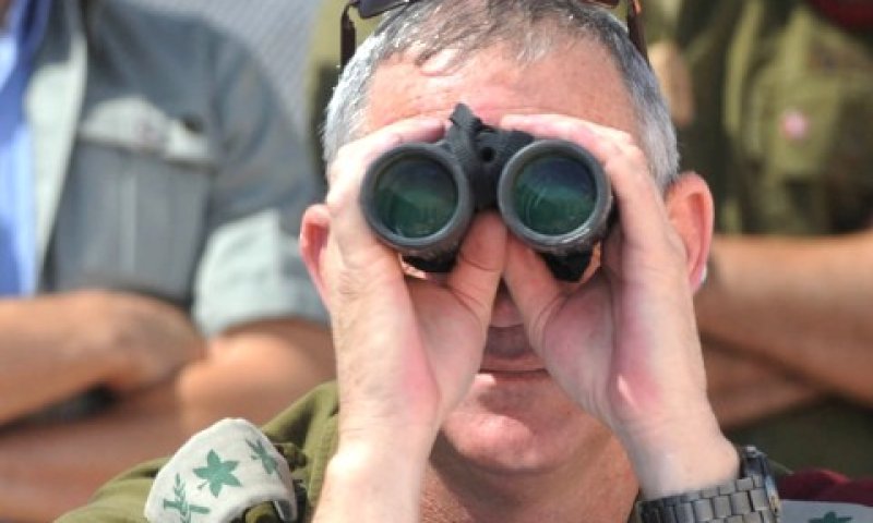 הרמטכ"ל נתן את ההוראה לתרגיל [צילום: לע"מ]