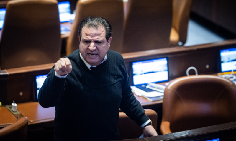 ח"כ איימן עודה [צילום: חיים גולדברג/פלאש 90]