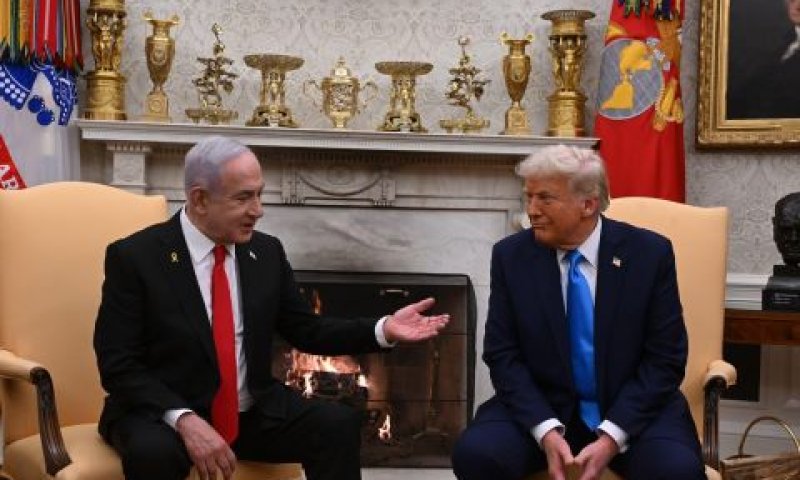 טראמפ ונתניהו בפגישה השבוע בבית הלבן [צילום: אבי אוחיון/לע"מ]