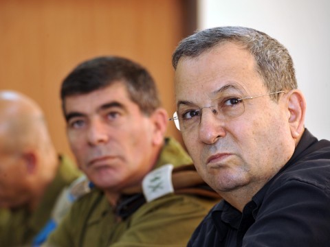 ברק ואשכנזי. איבה וחוסר אמון [צילום: משרד הביטחון]