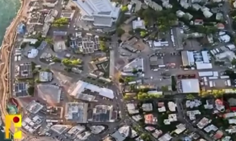 הכטב"ם טס מעל לשכונות מגורים ללא הפרעה