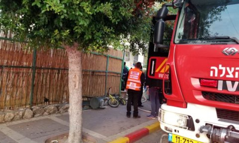 זירת האירוע [צילום: דוברות איחוד הצלה]