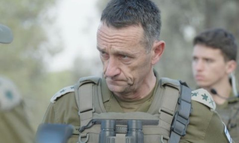 הלוי. מסר מאיים לאויב [צילום: דובר צה''ל]