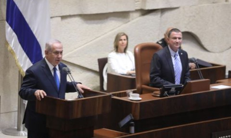 נתניהו. כולה בצדק שלנו [צילום: דוברות הכנסת &ndash; יצחק הררי]