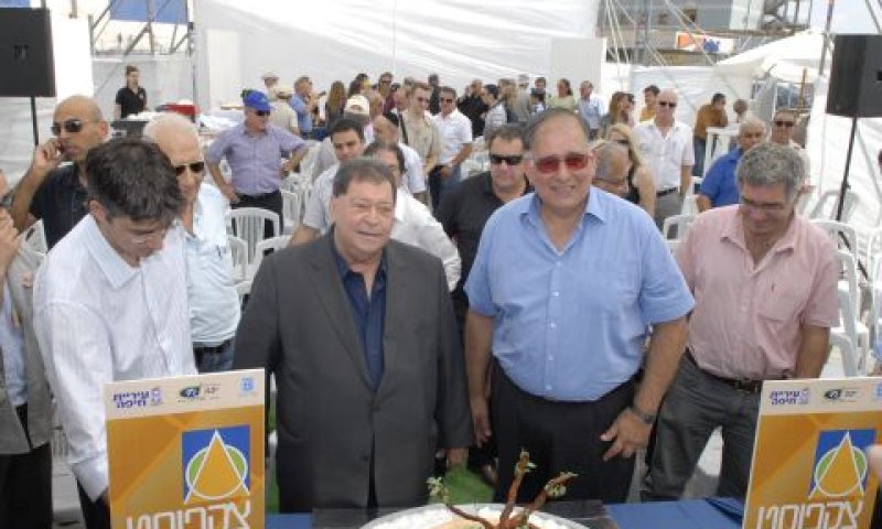 פואד ויהב במתחם הצ'ק פוסט, היום [צילום: יורם כהן - קאמרה תקשורת]
