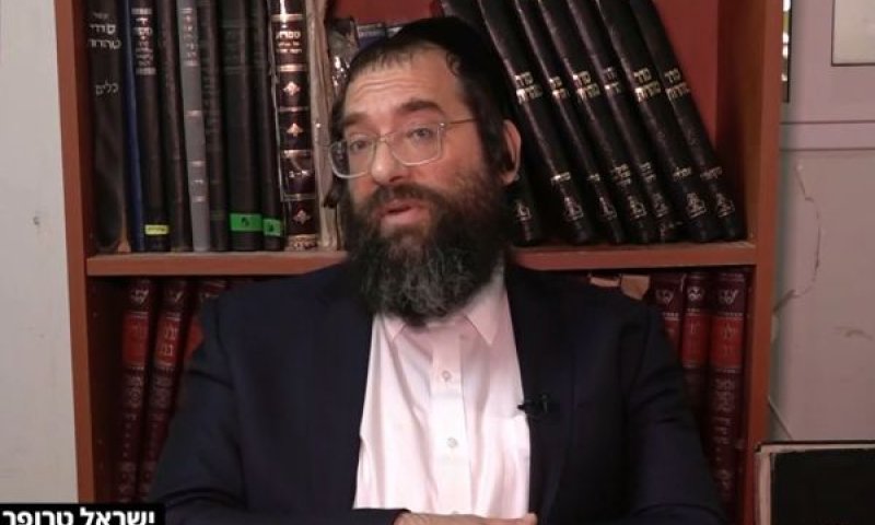 ישראל טרופר, הפלג הירושלמי [צילום: חדשות 12]