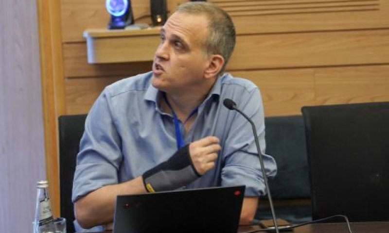 ד"ר אסף פתיר. נורת אזהרה להיי-טק הישראלי [צילום: דני שם-טוב, דוברות הכנסת]