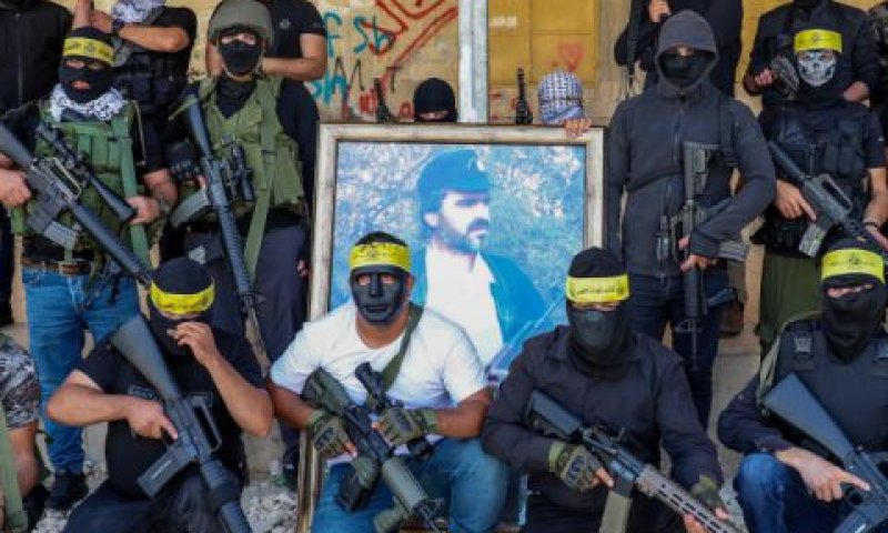 מחבלי גדודי אל אקצה בחברון[צילום: וויסאם השלמון/פלאש 90]