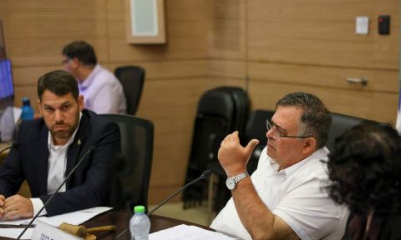 דוד ביטן ומשה בן-זקן [צילום: נועם מושקוביץ/דוברות הכנסת]
