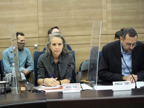 צביקה האוזר, גבי לסקי [דני שם-טוב/דוברות הכנסת]
