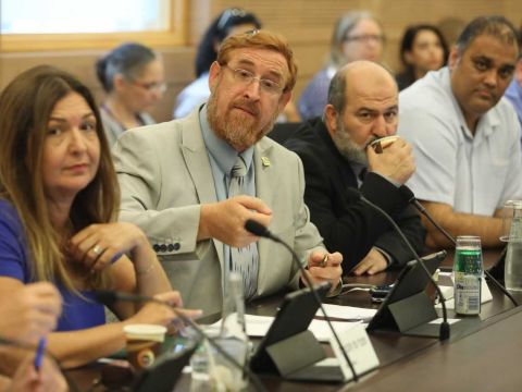 [צילום: יצחק הררי/דוברות הכנסת]