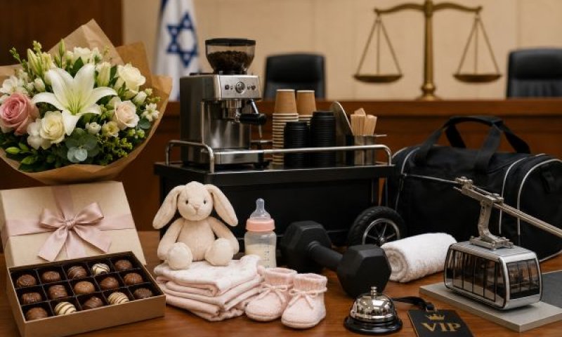 חדר כושר בעליון ומדיחי כוסות ללשכות הנשיאים [עיבוד AI]