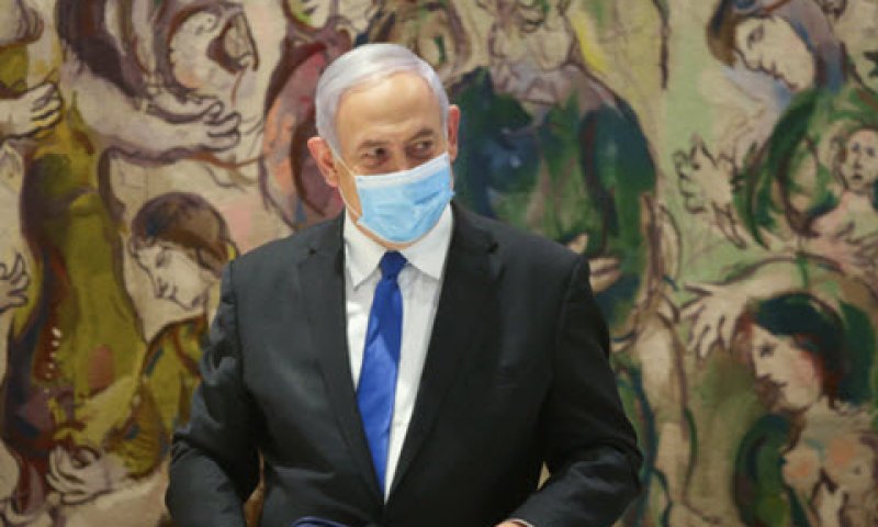נתניהו. להצהיר בעצמו [צילום: אלכס קולומויסקי]