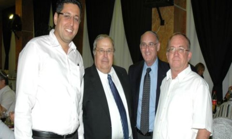 עו"ד אריה הרמלין, פרופ' אהרן קלרמן, שמואל הר נוי ואילן שוחט [צילום: יח"צ]
