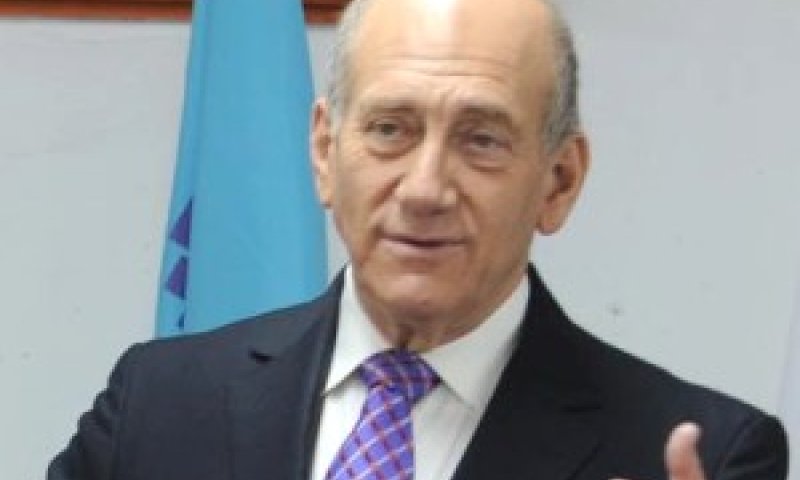 מבהיר המטרה. אולמרט [צילום: פלאש 90]