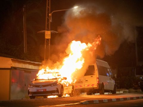 התפרעויות בלוד [צילום: יוסי אלוני, פלאש 90]
