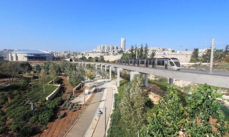 הדמיית הקו הכחול [מור דגן, צוות תוכנית אב לתחבורה]