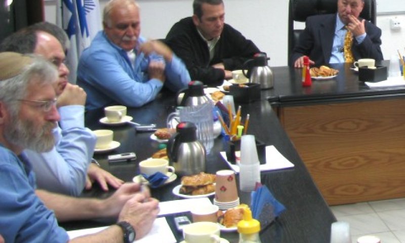 בתמונה: רון נחמן, חסדאי אליעזר, דני דיין, זאב חבר