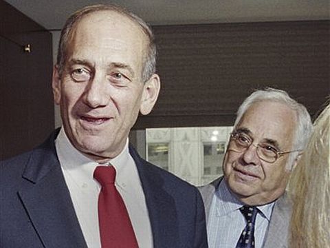 טלנסקי ואולמרט [צילום: AP]