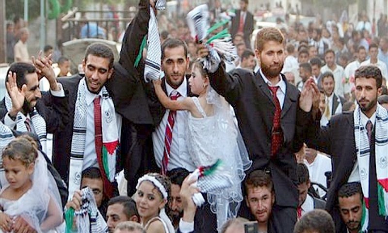 נישואי קטינות. מקובלים באזור [צילום: AP]