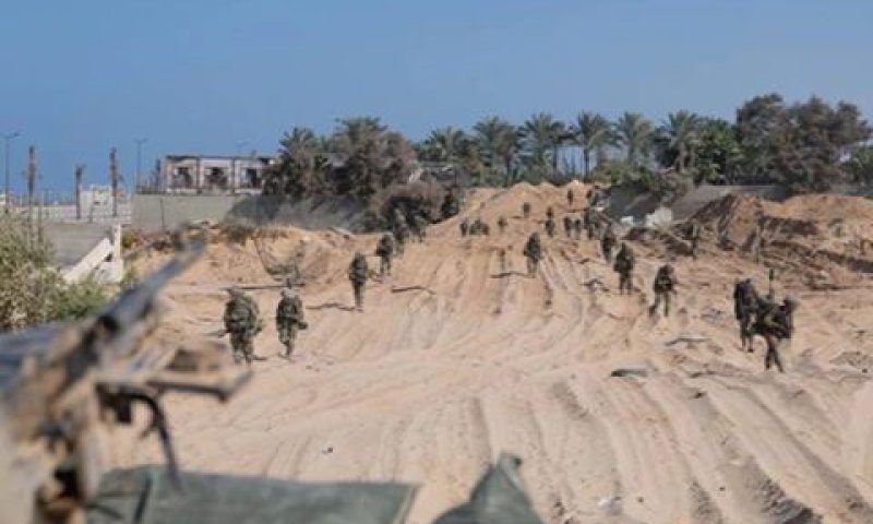 פעילות כוחות צה"ל בעזה [צילום: דובר צה"ל]