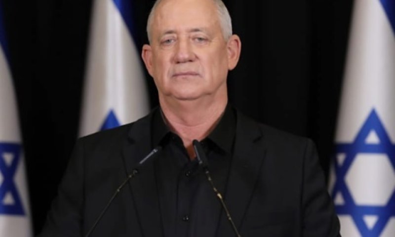 גנץ. קורא לאיחוד במרכז-שמאל [צילום: אלעד מלכה]