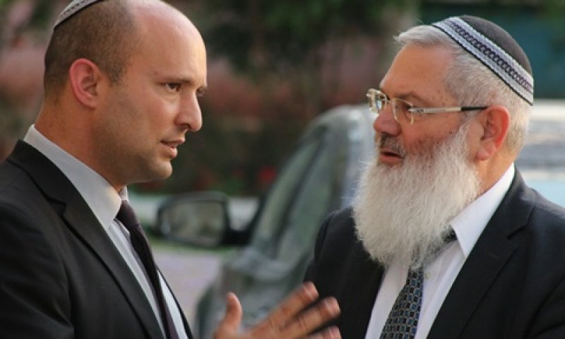 בן דהן ובנט. קרבן המשבר הפוליטי [צילום: איציק וולף]