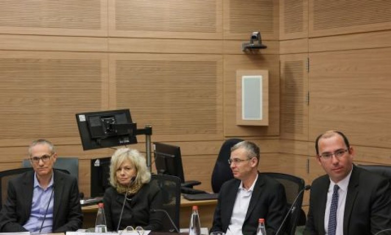 שמחה רוטמן, יריב לוין, גלי בהרב מיארה ושרון אפק [צילום: נועם מושקוביץ/דוברות הכנסת]