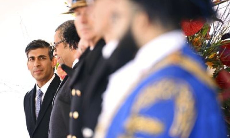 סונאק. נמשיך לעבוד עם ישראל [צילום: ליאון ניל/פול עבור AP]
