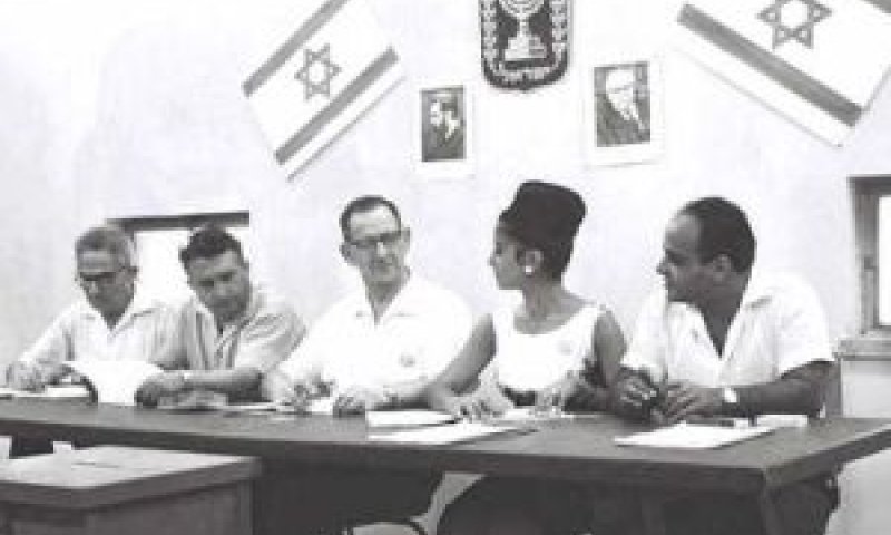 קלפי מקומית בת"א [צילום: משה פרידן/לע"מ]