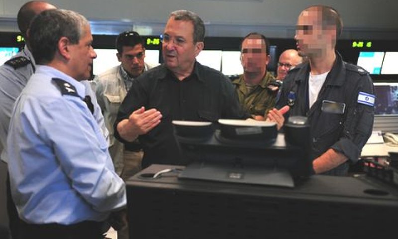 ברק ואלוף אשל בבסיס הצפוני [צילום: דו"צ]