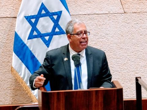 מיקי לוי. מועמד ליו"ר הכנסת [צילום: דני שם-טוב/דוברות הכנסת]