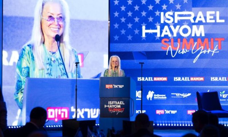 מרים אדלסון. ההנהגה האירנית זועמת [צילום: ניר אריאלי]