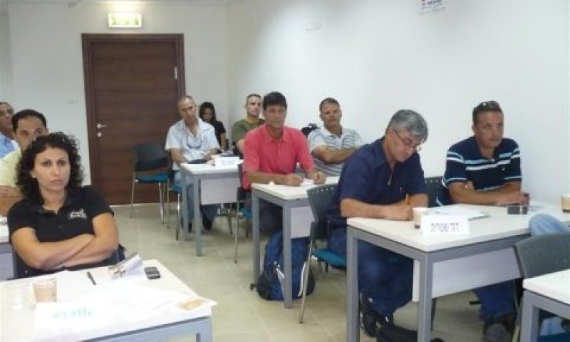 הסטודנטים של כי"ל בקורס [צילום: יח"צ]