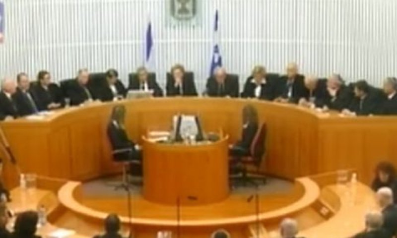 העליון נקט בצעד חריג [צילום: מן הטלוויזיה]