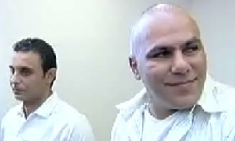 שניים מן החשודים בפרשת עבריינים במדים [צילום: הערוץ הראשון]