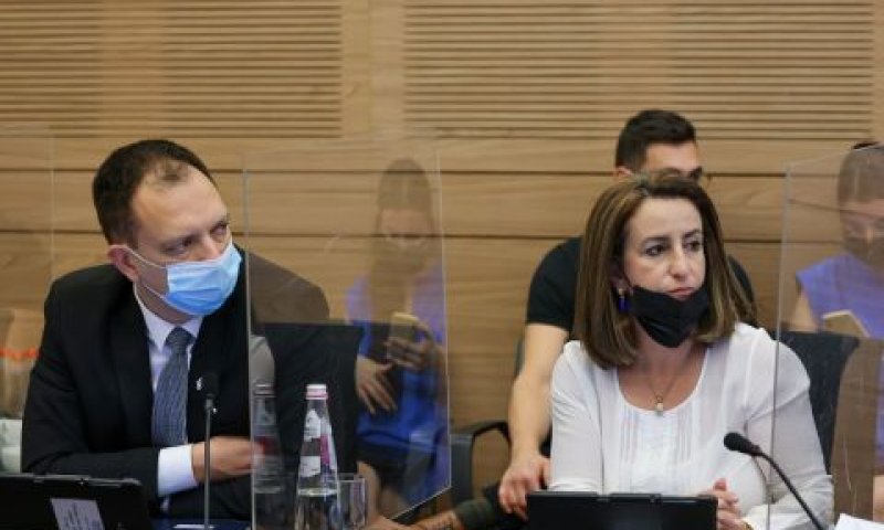ג'ידא רינאוי-זועבי, ולדימיר בליאק [צילום: נועם מושקוביץ/דוברות הכנסת]