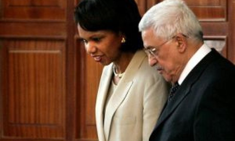 רייס ואבו מאזן [צילום: AP]