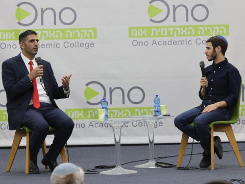 יאיר שרקי ושלמה קרעי [צילום: אייל טואג]