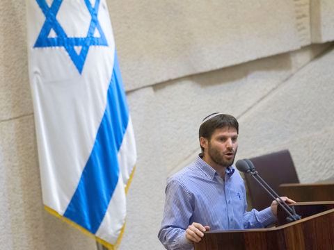 בצלאל סמוטריץ' [צילום: מרים אלסטר/פלאש 90]