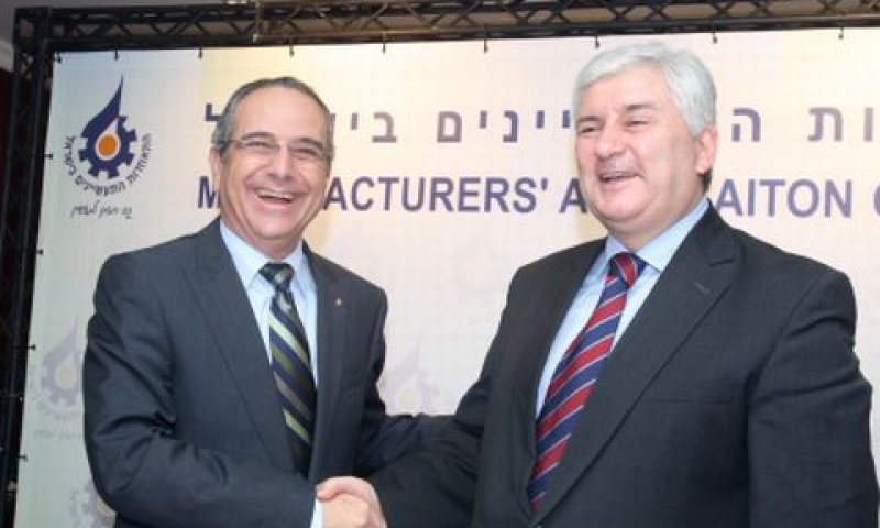 שרגא ברוש וסרגיי אולין [צילום: ישראל סאן]