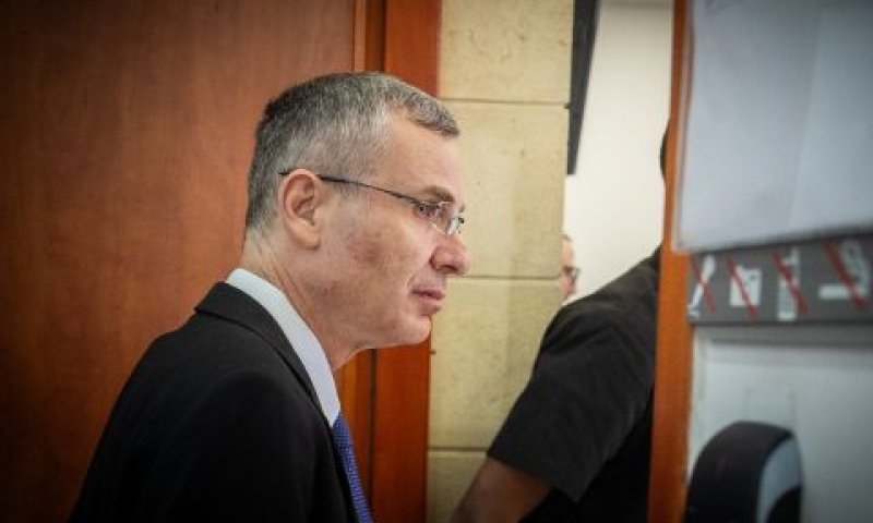לוין היום בבית המשפט. "חסר כל יסוד" [צילום: יונתן זינדל, פלאש 90]