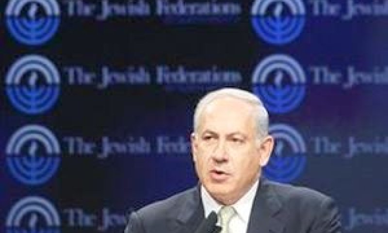 נתניהו. מחויב לחזון שתי המדינות [צילום: AP]
