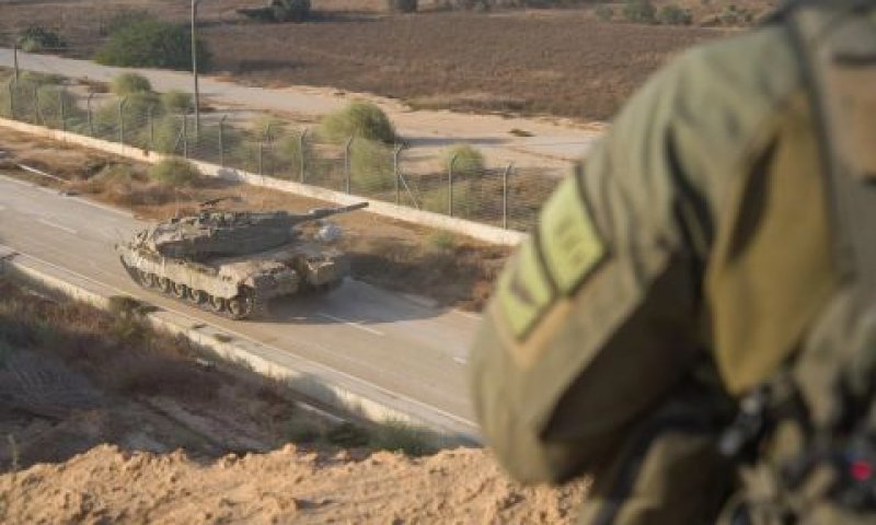 פעילות הכוחות ברצועה [צילום: דובר צה''ל]
