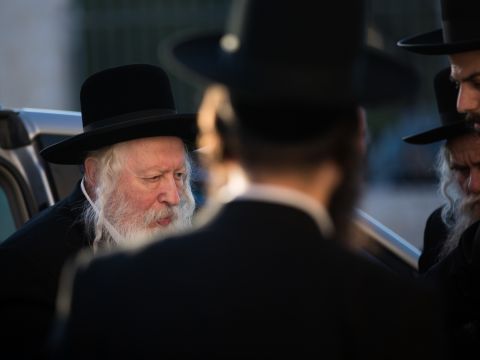 האדמו"ר מגור [צילום: יונתן זינדל/פלאש 90]