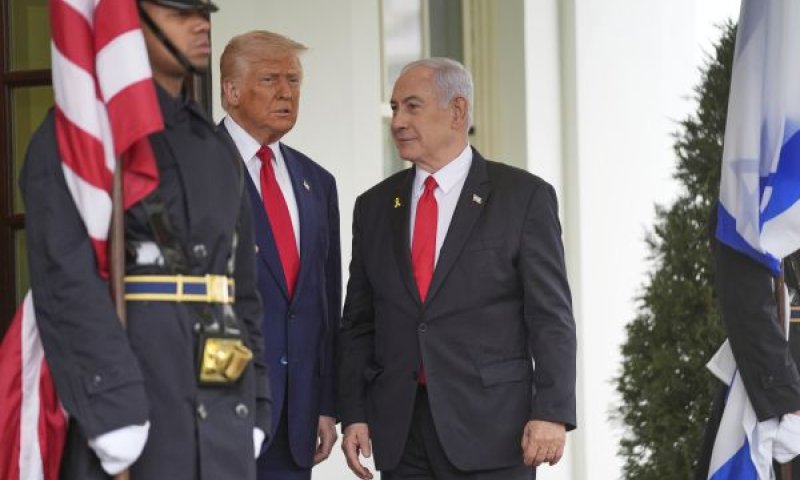 נתניהו וטראמפ בשבוע שעבר בבית הלבן [צילום: אוון ווצ'י, AP]
