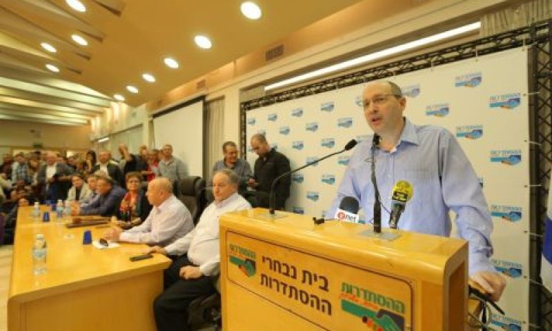 יו"ר ההסתדרות, אבי ניסנקורן [צילום: אורן כהן, דוברות ההסתדרות]