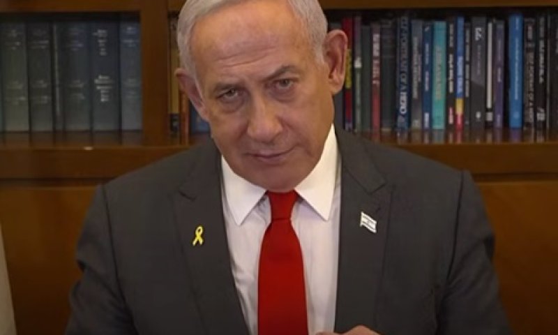הצהרה מוקלטת ללא אפשרות לשאלות עיתונאים [צילום: לע"מ]