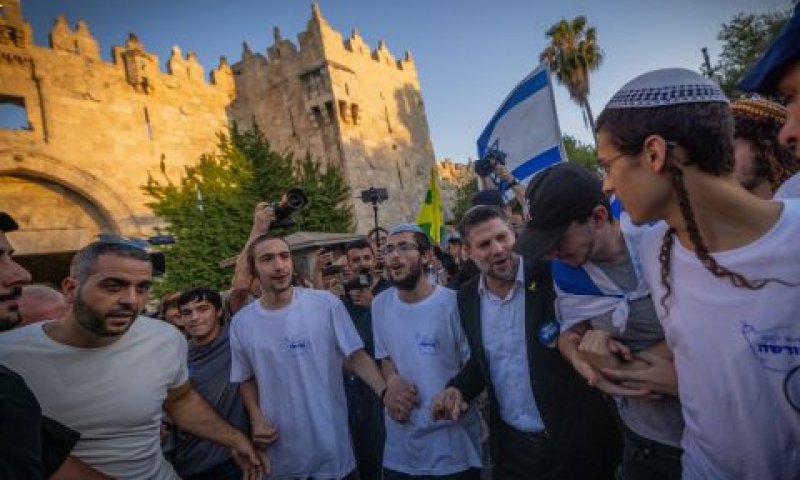 סמוטריץ. טענה להפרת החוק הבינלאומי [צילום: חיים גולדברג, פלאש 90]