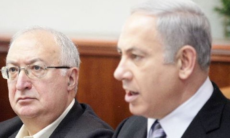 נתניהו וטרכטנברג, בישיבת הממשלה היום [צילום: פלאש 90]